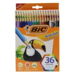 COLORES BIC EVOLUTION 3MM C/36 ATADO DE 2 PZAS.