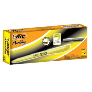 MARCATEXTOS BRITE LINER REFRESH AMARILLO ATADO DE 12 PZAS.