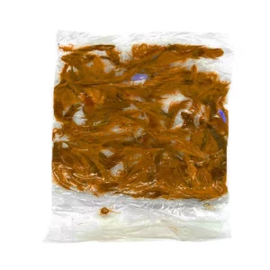 PLUMA DE AVE CAFE ATADO DE 10 PZAS.