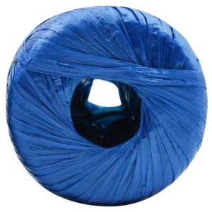 RAFIA 100GRS AZUL FUERTE 13 ATADO DE 3 PZAS.