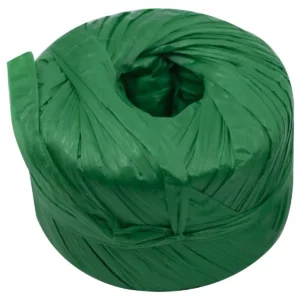 RAFIA 100GRS VERDE BANDERA 11A ATADO DE 3 PZAS.