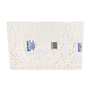 STENCIL 2.5CMS S10 ROMANA ATADO DE 10 PZAS.