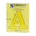 STENCIL 7.5CMS S4 ROMANA ATADO DE 2 PZAS.