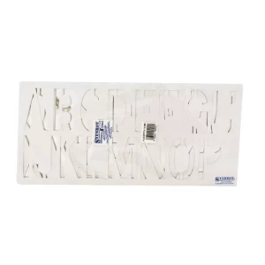 STENCIL 7.0CMS S22 GOTICA ATADO DE 5 PZAS.