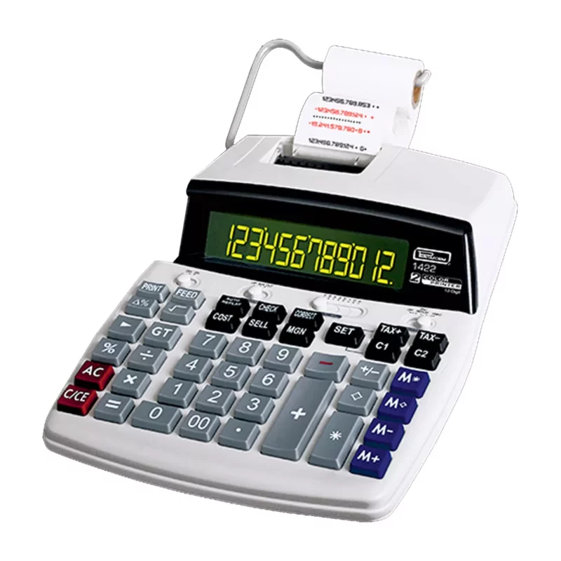 CALCULADORA C/IMPRESOR PRINTA 12DIG 1422