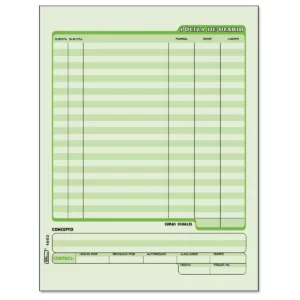 BLOCK POLIZA DIARIO 50H MANO PRINTA 1002 ATADO DE 3 PZAS.
