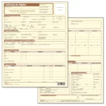 BLOCK SOLICITUD EMPLEO 25HJS PRINTA 2002 ATADO DE 3 PZAS.