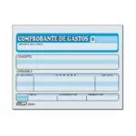 BLOCK COMPROBANTE DE GASTOS 50HJS 2053 ATADO DE 3 PZAS.