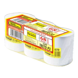 ROLLO TERMICO 80MM X 76MTS T8070 C/3