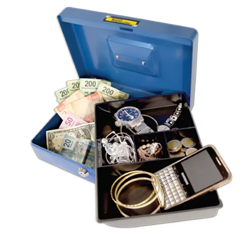 CAJA DINERO METALICA SR8933 IDEAL COMPAC