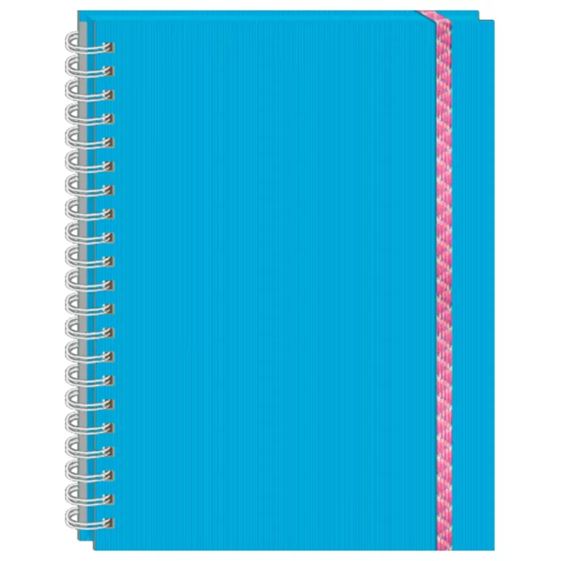 CUADERNO BOOK 100HJS ARCOIRIS C5 ATADO DE 3 PZAS.