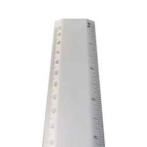 REGLA ALUMINIO SECRETARIAL 50CMS 3003 ATADO DE 3 PZAS.