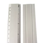 REGLA ALUMINIO SECRETARIAL 60CMS 3004 ATADO DE 3 PZAS.