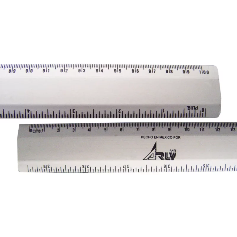 REGLA ALUMINIO SECRETARIAL 100CMS 3005
