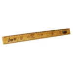 REGLA DE MADERA 30CMS 5006. ATADO DE 10 PZAS.