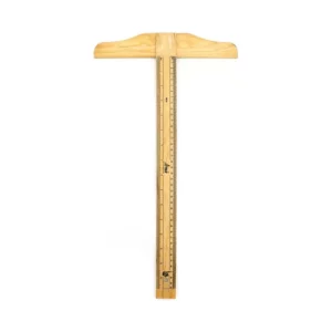 REGLA T MADERA 60CMS 5018. ATADO DE 2 PZAS.