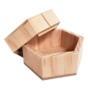 ALHAJERO CHICO DE MADERA 5057 ATADO DE 2 PZAS.