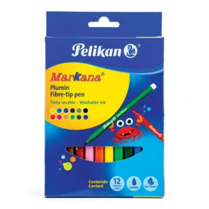 PLUMON COLORELLA STAR C/12 COLORES SURTIDOS ATADO DE 3 PZAS.