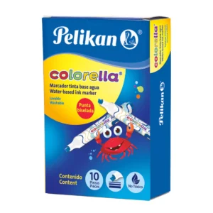 MARCADOR COLORELLA C/10 NEGRO