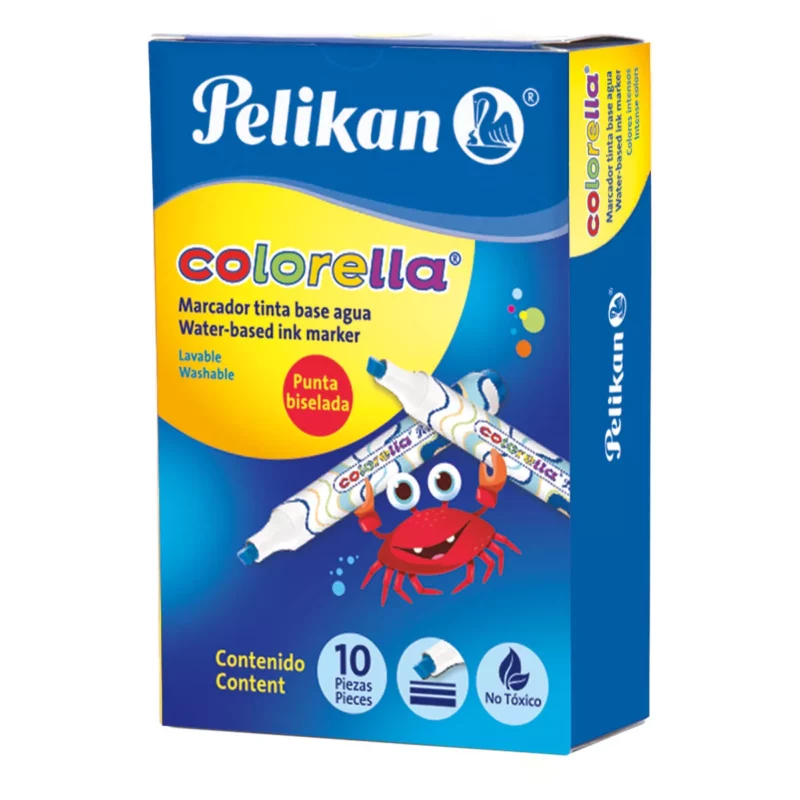 MARCADOR COLORELLA C/10 ROJO