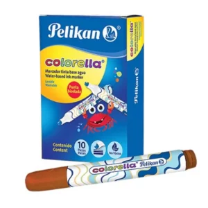 MARCADOR COLORELLA C/10 CAFE CLARO