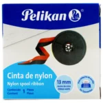 CINTA MULTICARRETE NYLON NEGRO/ROJO ATADO DE 6 PZAS.