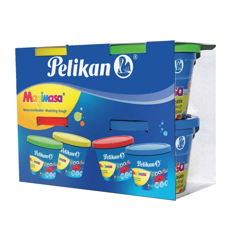 MASA PARA MOLDEAR PELIKAN 4 PZS