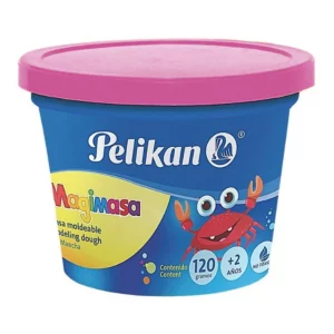 MASA PARA MOLDEAR PELIKAN 112ML ROSA ATADO DE 2 PZAS.