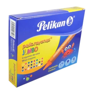 CRAYON JUMBO C/24 PELIKAN 50602430 ATADO DE 2 PZAS.