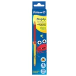 LAPIZ DUO GRAFITO/ROJO TRIANGULAR C/10