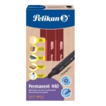 MARCADOR PERMANENTE 440 C/10 ROJO