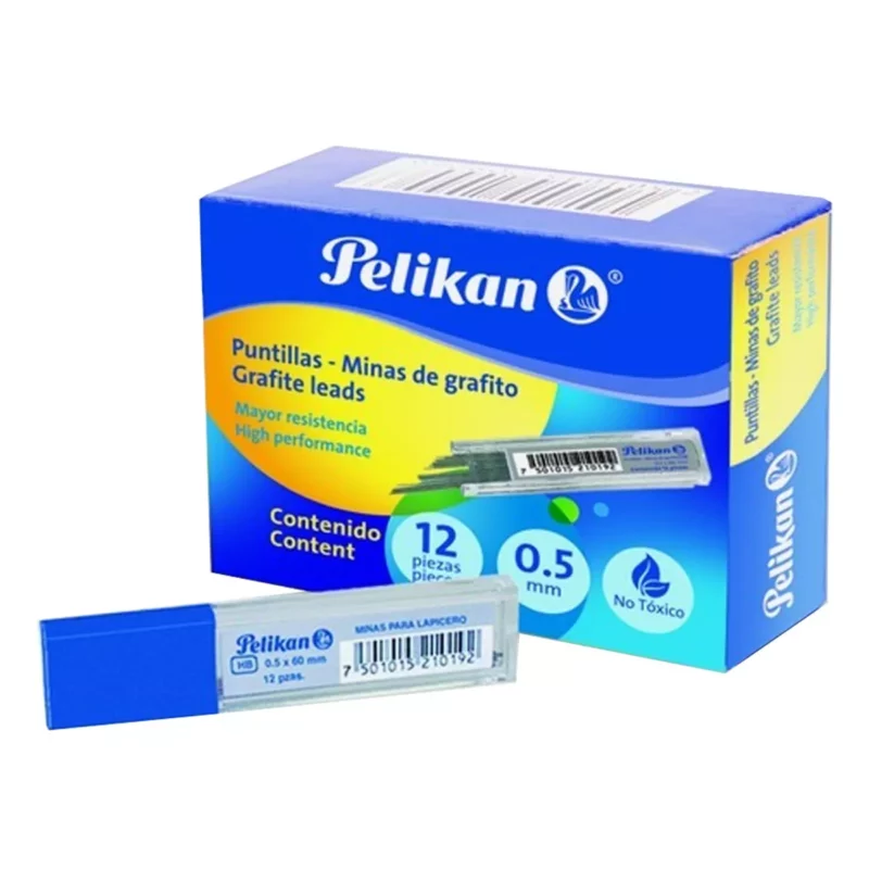 MINAS PELIKAN HB 0.5 MM 3032000 ATADO DE 12 PZAS.
