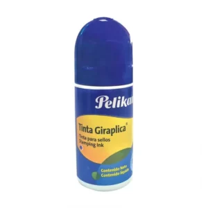 TINTA GIRAPLICA P/SELLOS 60ML AZUL ATADO DE 4 PZAS.
