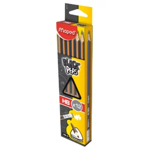 LAPIZ DE GRAFITO NO. 2 C/12 BLACK PEPS