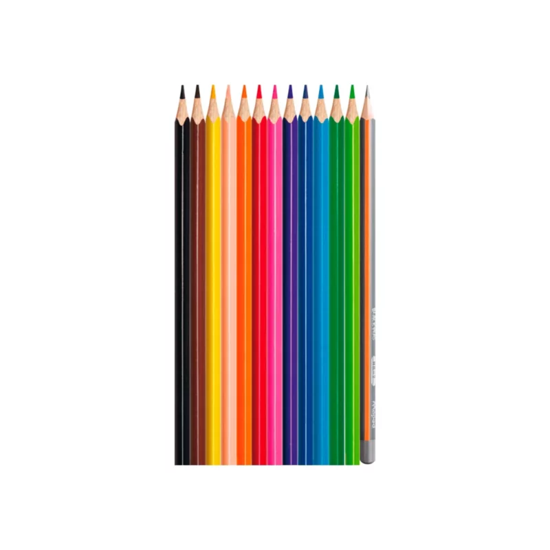 COLORES PEP'S C/12 MAPED + LAPIZ + SACAP ATADO DE 3 PZAS. - Imagen 2