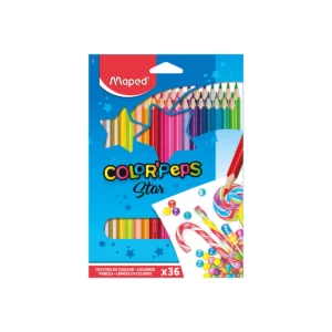 COLORES PEP'S C/36 MAPED ATADO DE 2 PZAS.