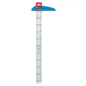 REGLA T 60CMS FIJA C/GRAD 2003F ATADO DE 2 PZAS.