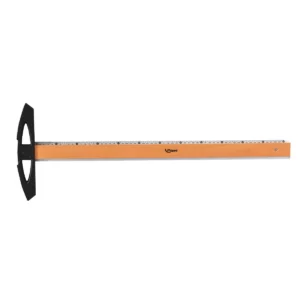 REGLA T 60CMS MADERA C/GRAD 2004G ATADO DE 2 PZAS.
