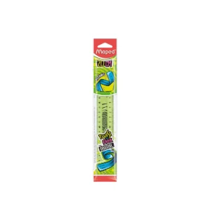 REGLA DE PLASTICO FLEXIBLE 20CMS TWIST´N 279210 ATADO DE 5 PZAS.