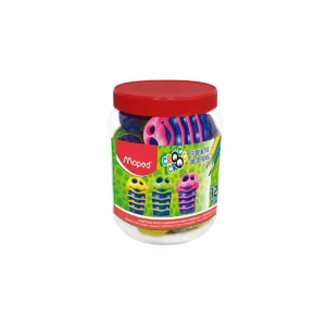 SACAPUNTAS CROC CROC GUSANO 2 ORIFICIOS 017082 ATADO DE 12 PZAS.