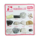 COLECCION MINERALES C/12 ROKI 0103