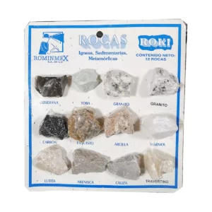 COLECCION ROCAS C/12 ROKI 0104