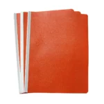 FOLDER CARTA CON COSTILLA C/10 NARANJA