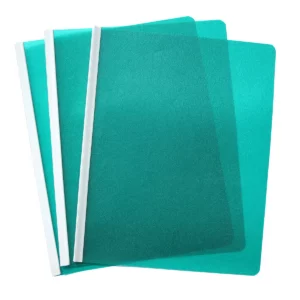 FOLDER CARTA CON COSTILLA C/10 VERDE