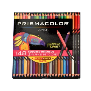 COLORES PRISMACOLOR JUNIOR 4.0MM 24X48 ATADO DE 2 PZAS.