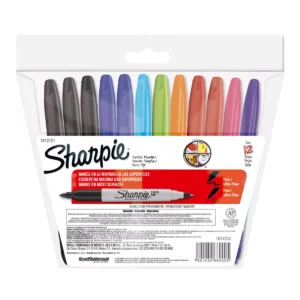 MARCADOR SHARPIE DOBLE PUNTA C/12 SURTID