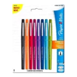 PLUMON FLAIR MEDIANO C/8 COL SURT ATADO DE 2 PZAS.