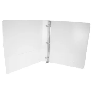 CARPETA CARTA CLASSIC O 1 PLG 9101 BLANCA ATADO DE 2 PZAS.