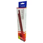 LAPIZ CHECADOR HEXAGONAL ROJO EKUZ C/12