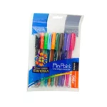 BOLIGRAFO PIN POINT 0.7MM MANDALA C/10 COLORES SURTIDOS ATADO DE 2 PZAS.